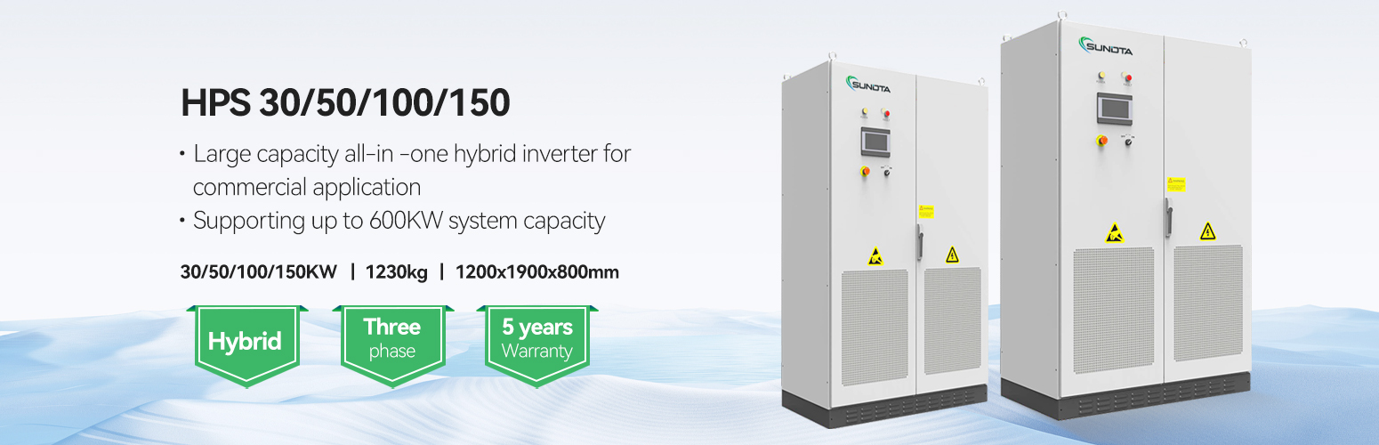 All in one hybrid inverter