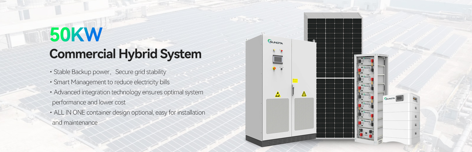 50kw hybrid solar system