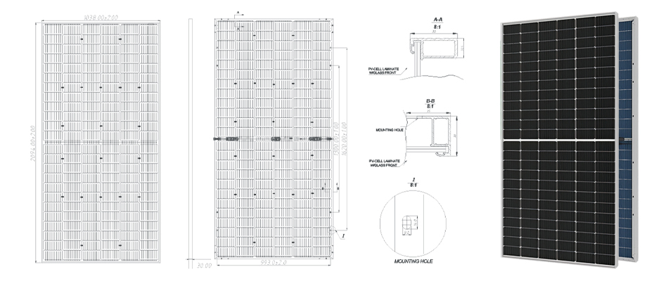 solar panel 650w