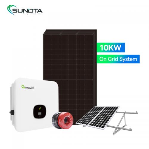 10kw Three Phase on Grid Solar System