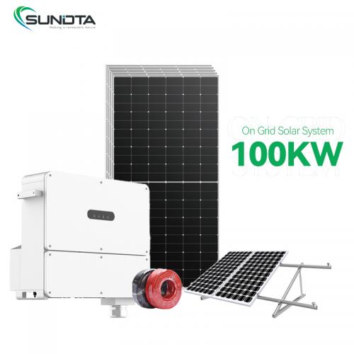 100kw solar energy system