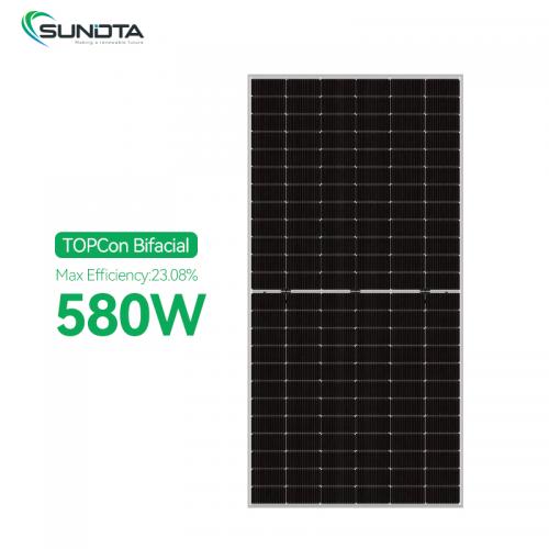 580w N type solar panel