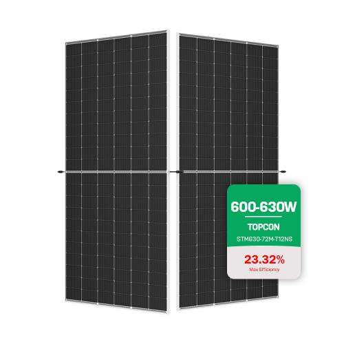 600~630W N-Type TopCon Bifacial Solar Panels