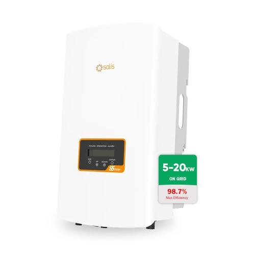 solis three phase on grid solar inverter