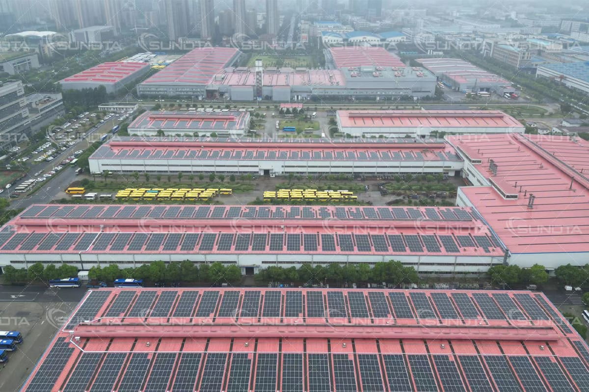 SUNDTA's 9.6MW Rooftop Distributed Photovoltaic Project Was Successfully Connected ToThe Grid And Generated Electricity!