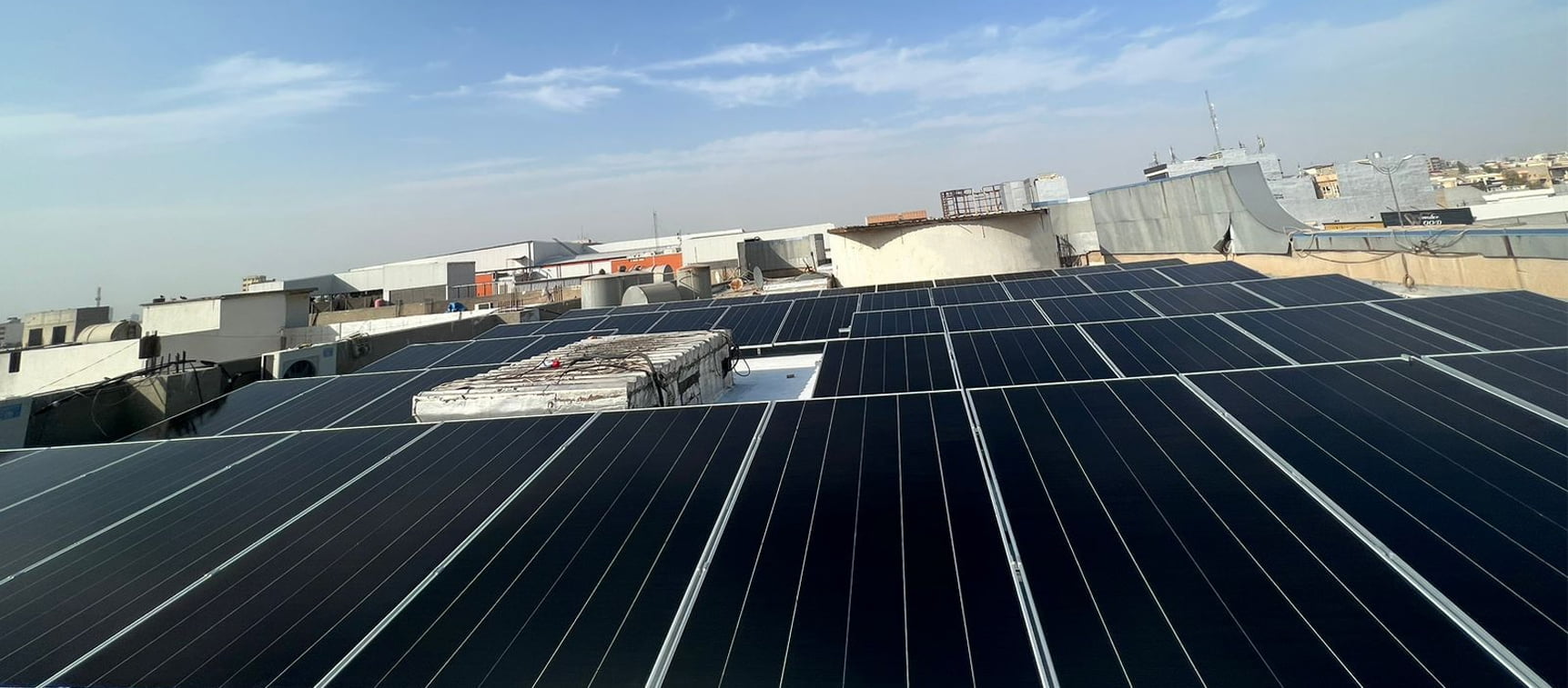 Iraq 100kw hybrid energy storage photovoltaic system project case
