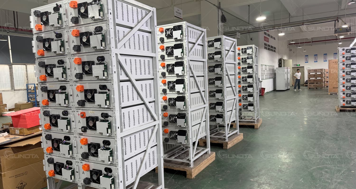 SUNDTA’s Latest HV Battery Batch Done – Your All-in-One Energy Solution Awaits