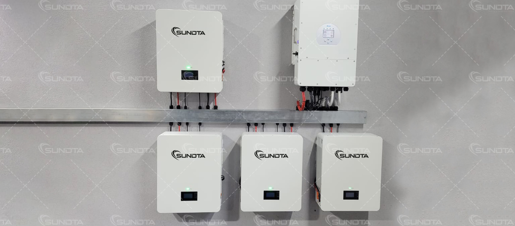 20.48kwh energy storage system installed by SUNDTA’s Ukrainian customer completed