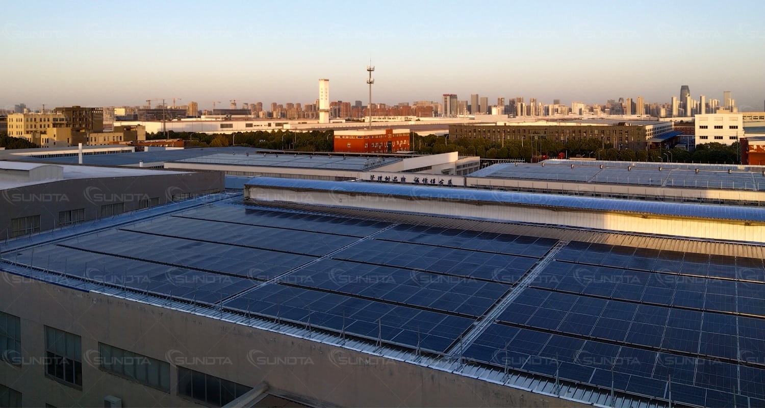 SUNDTA 1.6MW Rooftop Distributed Photovoltaic Project Achieves Successful Grid Connection