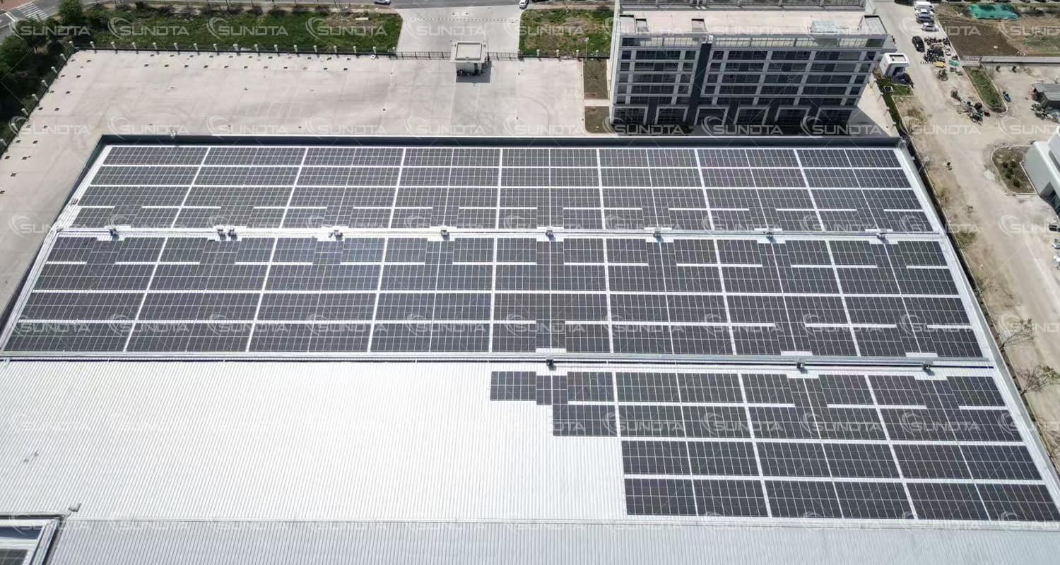 SUNDTA Achieves Grid Connection of 1.2MW Customized Rooftop PV Project in Hefei with Proprietary N-Type Technology