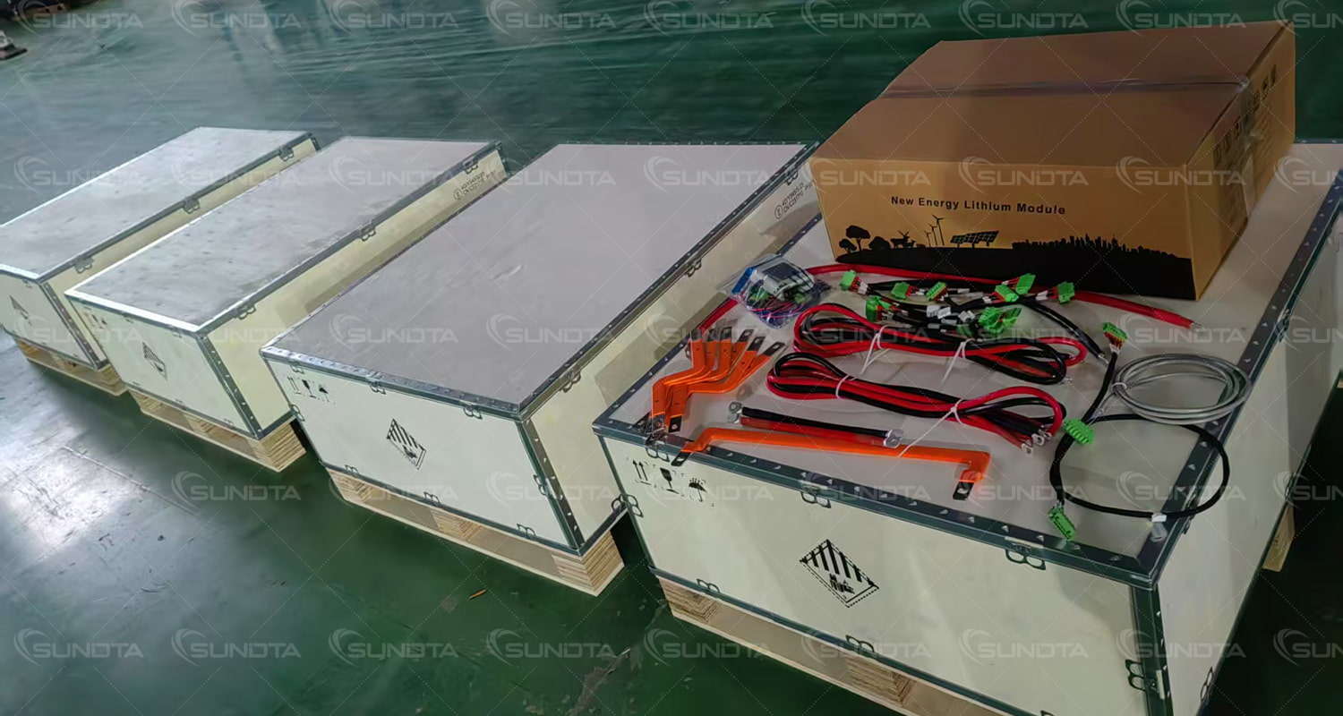 SUNDTA High-Voltage Lithium Battery Earns International Recognition with Major Shipment to Iraq
