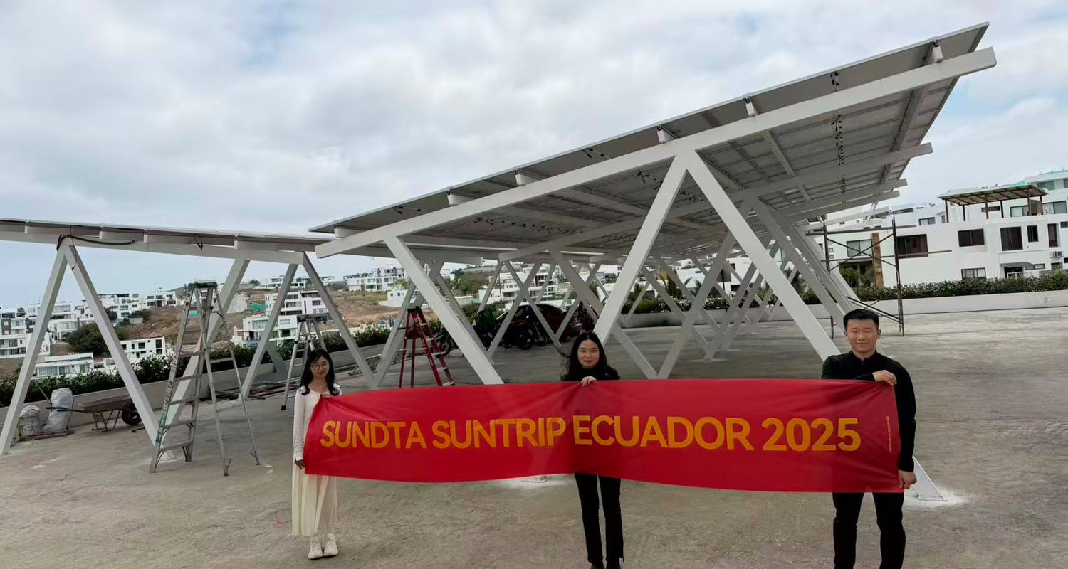 From Online to On-Site: SUNDTA Demonstrates Commitment in Ecuador with Major 400kW Project Support