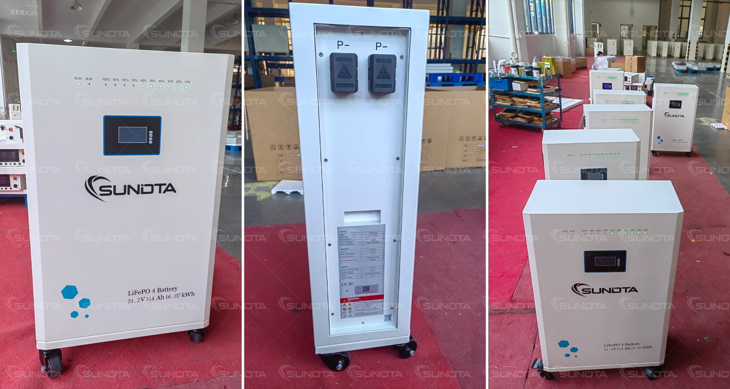 Why Choose Between US & EU Inverters? SUNDTA's New Roller Battery Powers Both!