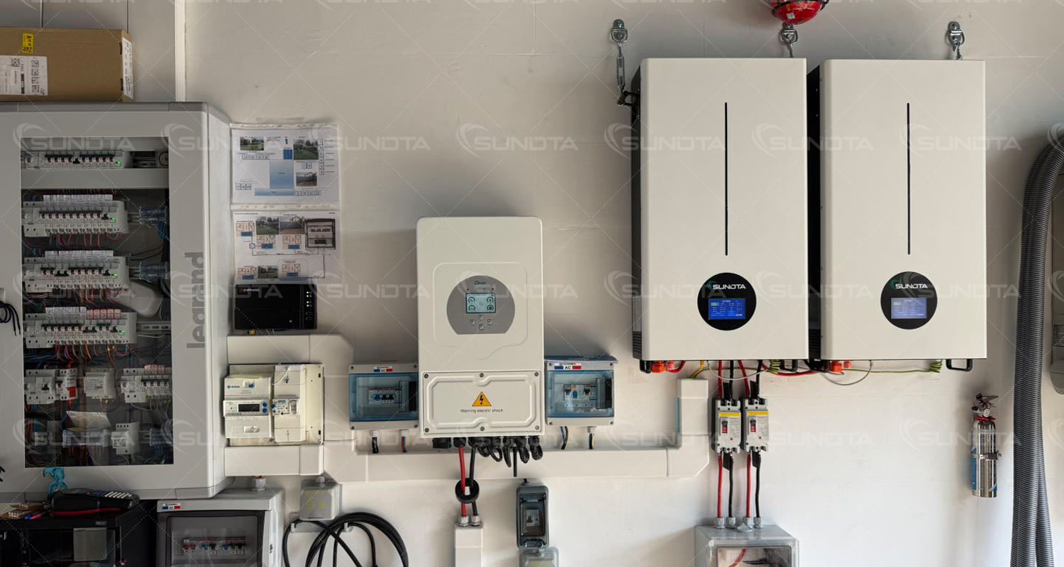 Cut the Cord in France: SUNDTA's 10KWh Wall Battery & Solar Deliver Energy Security